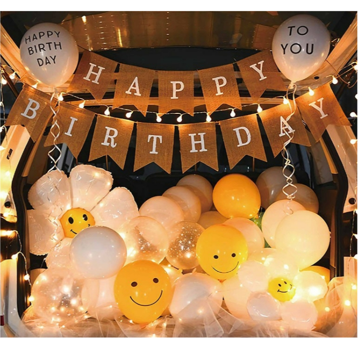 楽天市場】バルーン 誕生日 風船セット happy birthday 飾り付け