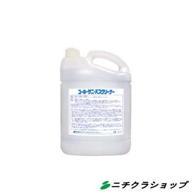 抗菌剤配合バス用洗剤 ミッケル化学（旧スイショウ油化工業＆ユーホーニイタカ製品） サニ・バスクリーナー５Ｌ×４本　【RCP】