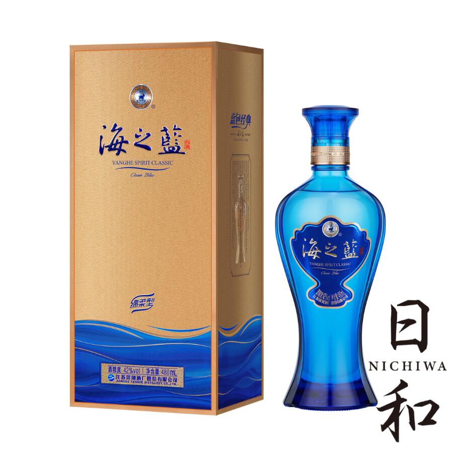 洋河大曲 夢之藍 水晶 52度 550ml 【中国酒】の通販はau PAY