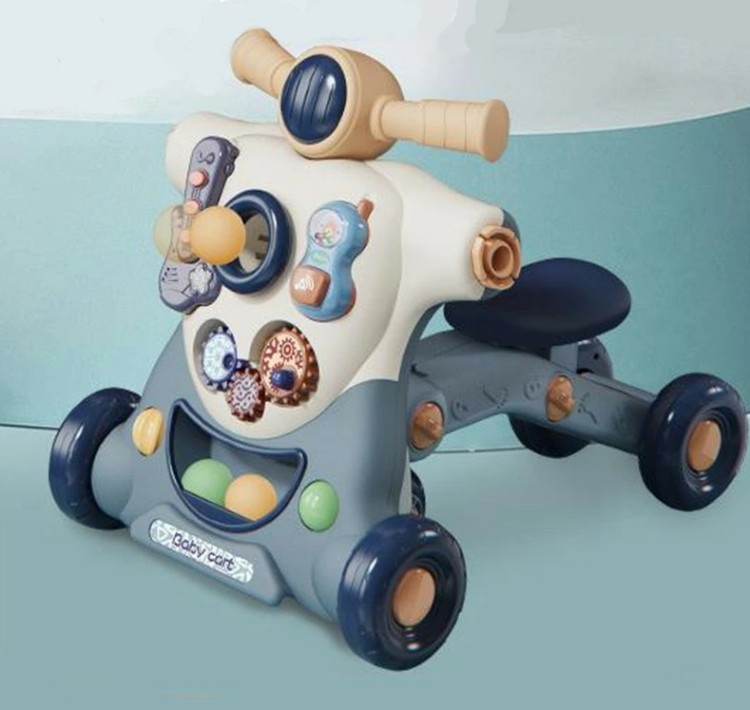 手押し車 赤ちゃん 手押し ウォーカー スクーター 3in1 3つの形 歩行訓練 歩くことを学ぶ おもちゃ こども 知育 勉強 3in1 3つの形 ベビー 効果音