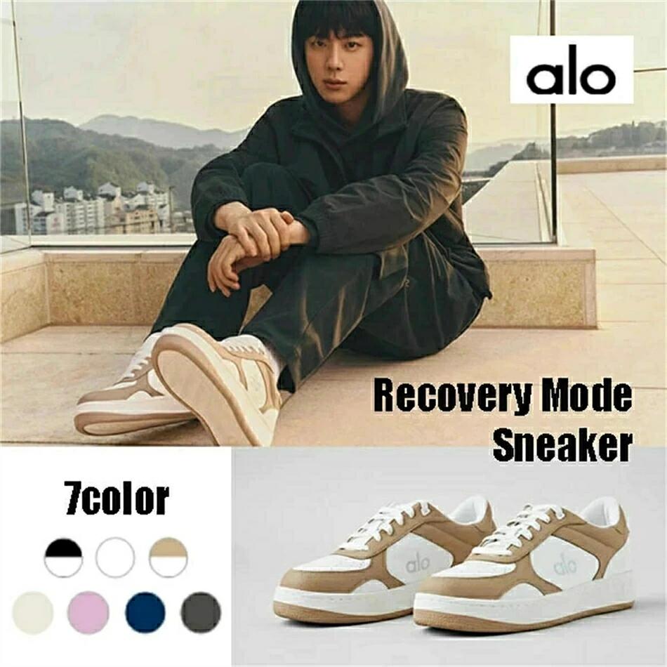 ★ Alo yoga ★ ALO+JIN アロー 公式 リカバリーモードスニーカー Recovery Mode Sneaker BTS JIN グローバルアンバサダー就任 ジン着用 プレゼント ギフト 誕生日 ユニセックススタイル メンズ レディース 靴 高反発 クッション性 滑り止め ツボ おしゃれ｜山川　店