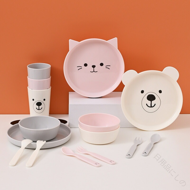 楽天市場】クマの食器6点セット 陶器 美濃焼 送料無料 くま お食い初め