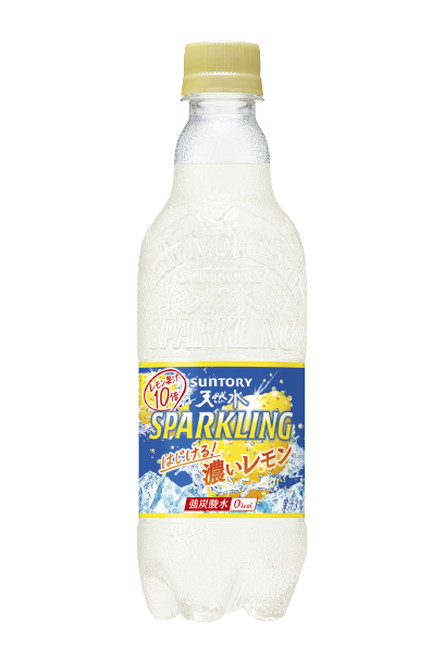 楽天市場】サントリー 天然水スパークリング はじける濃いレモン 500ml PET 24本 : ニコショップ 楽天市場店