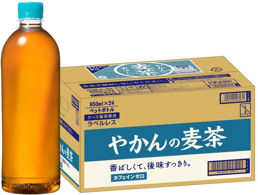 楽天市場】コカ・コーラ やかんの麦茶 from 一（はじめ） 650ml PET 24本 : ニコショップ 楽天市場店