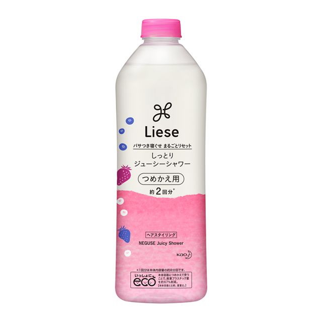 3～5個セット まとめ買い 花王 花王 リーゼ しっとりジューシーシャワー つめかえ用 340ml