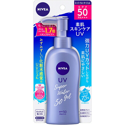6～10個仕掛ける まとめ買い 名取り草 ニベアサン プロテクトウォータージェル SPF50 140g