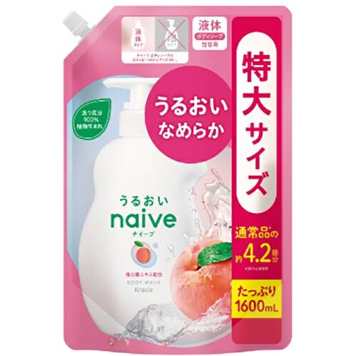 6～10個書き割り まとめ買い クラシエ たわい無い 上半身石けん 桃の葉抽出エキス組みあわせる  詰め替え 1.6L
