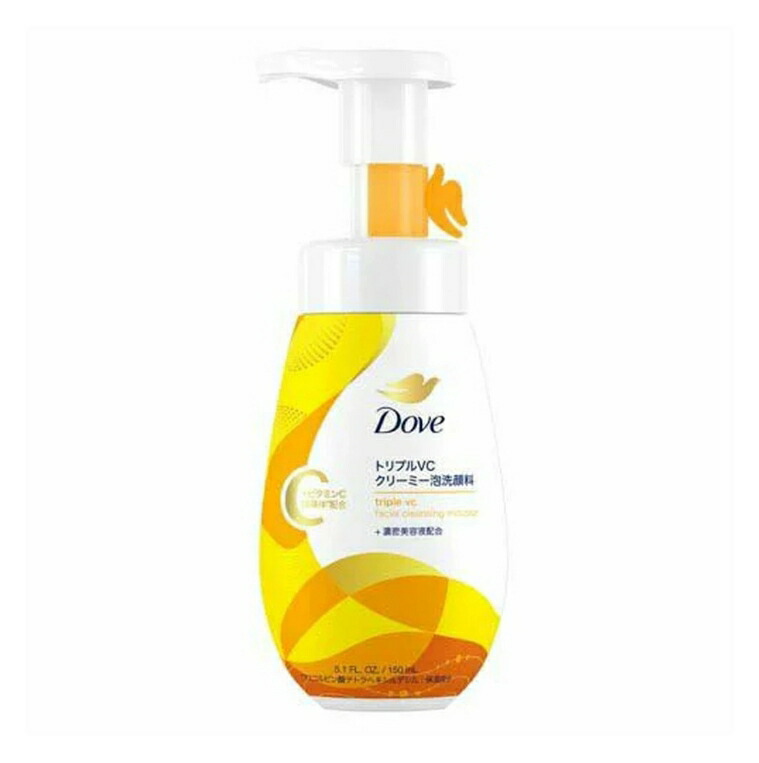 6～10個仕掛ける まとめ買い ユニリーバ ダヴ トリプルVC クリーミー 泡洗顔料 本体 150ml