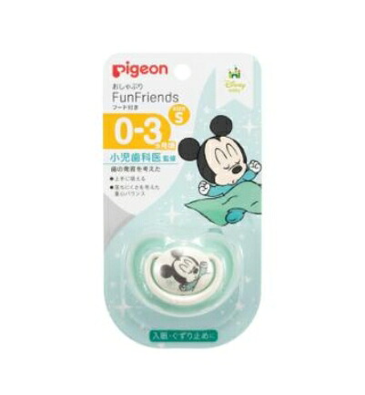 6～10個セット まとめ買い ピジョン おしゃぶり FunFriends 0-3ヵ月 サイズS ミッキー柄｜NicoBase