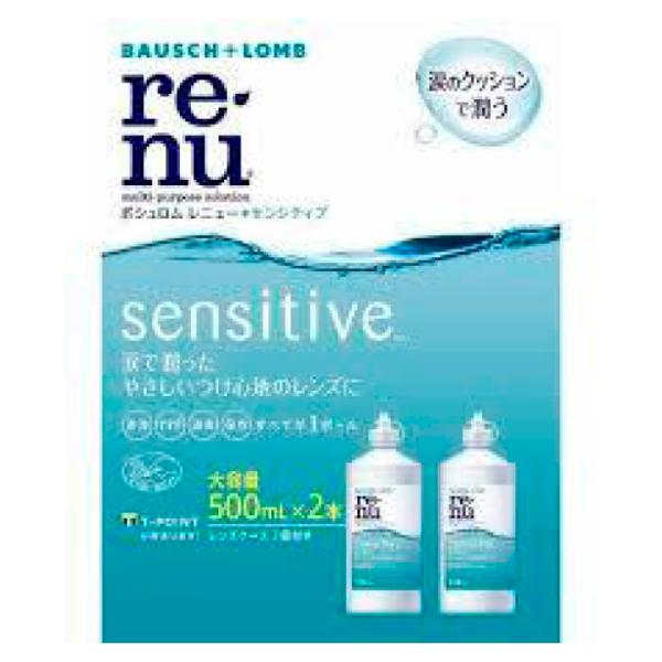 6～10個仕掛ける まとめ買い ボシュロム レニュー 感じやすい 500ml×2本 医薬品部外品(4961308116540)