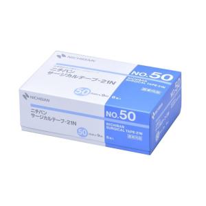 6～10個書き割り まとめ買い サージカルテープ21N No.50 STN50(50mmx9m)