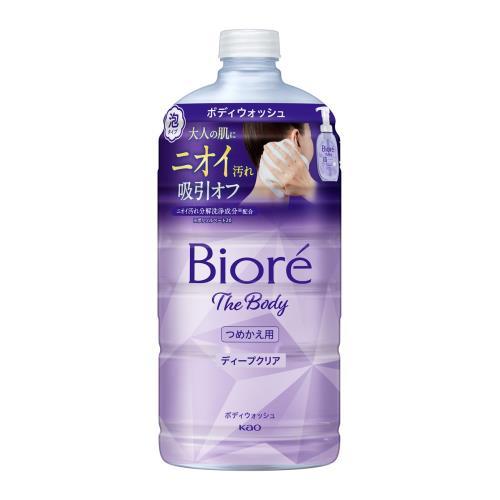 6～10個仕掛ける まとめ買い KAO ビオレ ザ 上半身 泡印字機 ディープクリア 詰替 740mL 上半身石ケン詰替え用 2階建てバス 上半身世話をする 人はだ世話をする