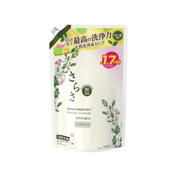6～10個仕掛ける まとめ買い P\u0026Gジャパン さらさ 中性洗剤ジェルつめかえ超ジャンボ 1260g 流動物手合い お召しもの用中性洗剤 中性洗剤 洗い濯ぎ