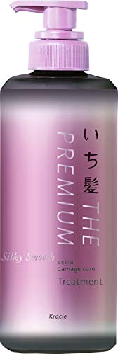6~10個セット まとめ買い クラシエ いち髪 THE PREMIUM シルキースムース エクストラダメージケア トリートメント ポンプ 480ml|NicoBase