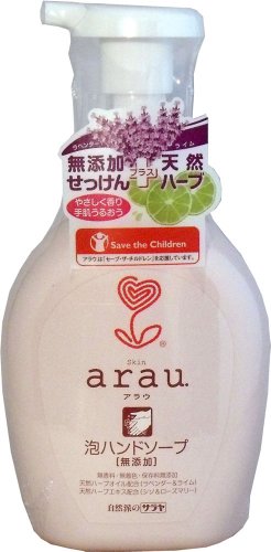 6～10個セット まとめ買い arau.アラウ 泡ハンドソープ 本体　300ml　サラヤハンドソープ
