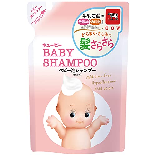 【ケース販売】 16個セット 牛乳石鹸共進社　キューピー　 ベビーシャンプー　 泡タイプ　詰め替え　300ml