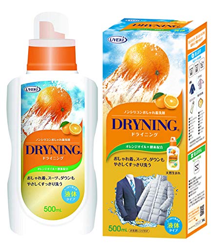 6~10個セット まとめ買い UYEKI ドライニング 液体タイプ 500ml オレンジシリーズの洗濯洗剤|NicoBase