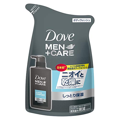 6～10個セット まとめ買い ユニリーバ　Dove　ダヴ　メン+ケア　ボディウォッシュ　クリーンコンフォート　詰替え　 320g　シトラス