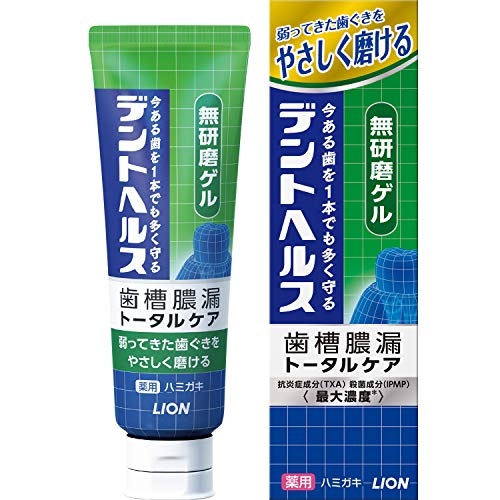 6～10個セット まとめ買い デントヘルス　薬用ハミガキ　無研磨ゲル　85g｜NicoBase
