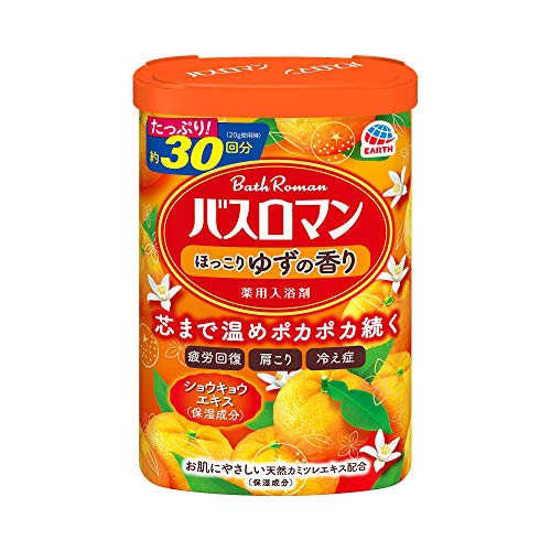 6～10個仕掛ける まとめ買い アース製薬 二階建てバス人情本 湯浴み剤 ほっこりゆずの芳ばしさ 600g 湯浴み剤 ゆず 芳ばしさ 伸び伸びする 温浴成り行き 冷ややかさ打つ手 身寄り 湯ぶね バス用品-日用品雑貨・文房具・手芸-入浴剤