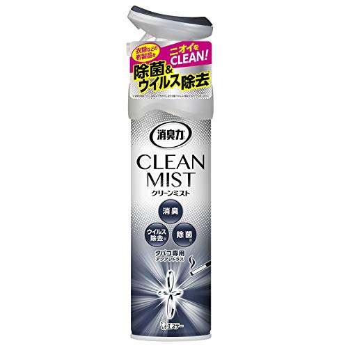 6～10個セット まとめ買い エステー　消臭力　CLEAN MIST　クリーンミスト　タバコ専用　アクアシトラス　280mL
