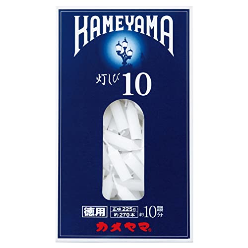 6～10個セット まとめ買い カメヤマ　ローソク　灯しび10　徳用　225g　約10分