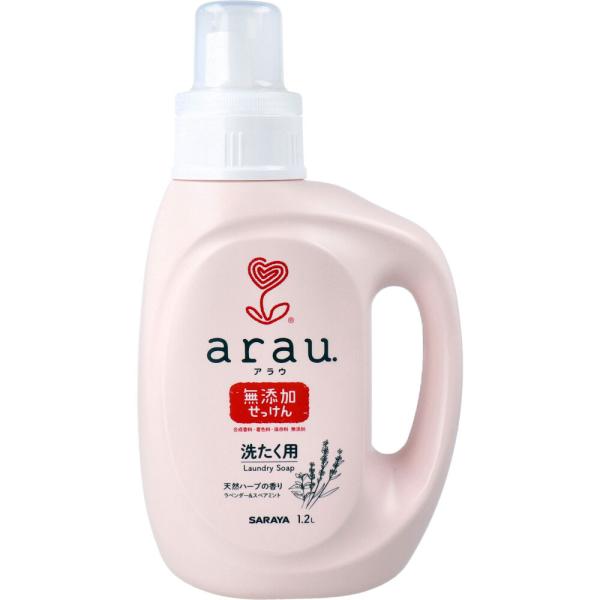 6～10個セット まとめ買い サラヤ　arau　アラウ　洗たく用せっけん　1.2L　1200ml
