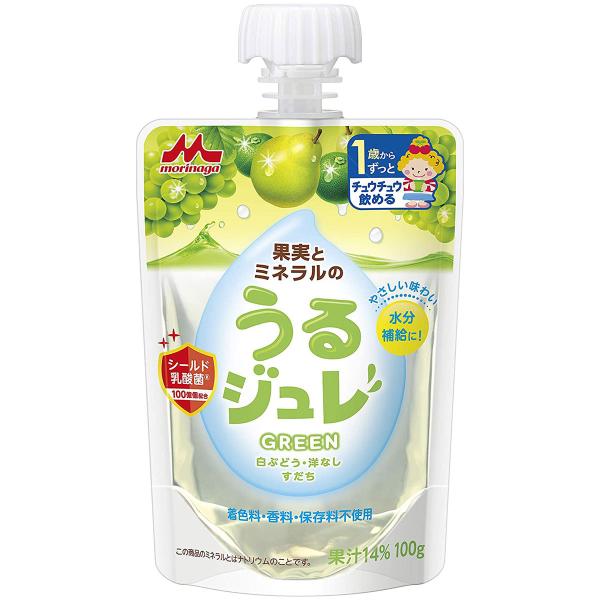 6～10個セット まとめ買い 果実とミネラルのうるジュレ GREEN 100g*6個入