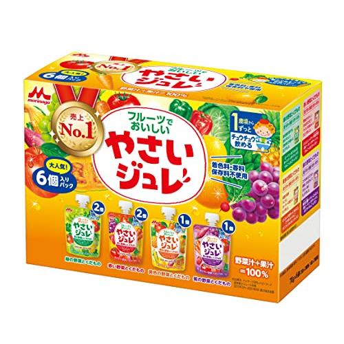 6～10個セット まとめ買い森永 フルーツでおいしいやさいジュレ 70g*6個入｜NicoBase