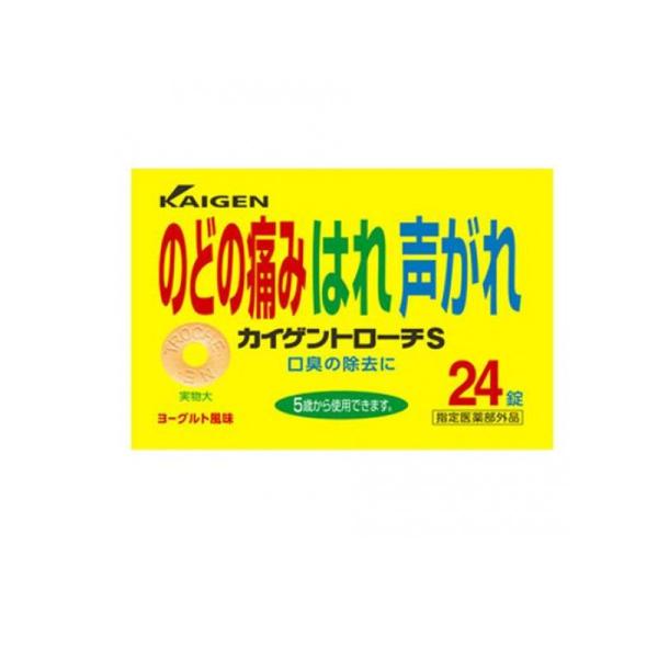 6～10個セット まとめ買い カイゲントローチS 24錠 指定医薬部外品 24T