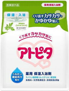 6～10個書き割り まとめ買いアトピタ 薬用保湿湯浴み剤 500g