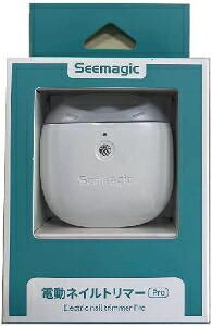 6~10個セット まとめ買いネイルケア Seemagic 電動ネイルトリマーPRO 爪切り 電動ネイルトリマー 電動爪やすり 充電式 SMPH-ZJD03S 1P|NicoBase
