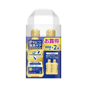 6~10個セット まとめ買いモンダミン マウスウォッシュ プレミアムケア 1000ml×2|NicoBase