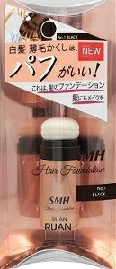 6~10個セット まとめ買いスーパーミリオンヘアーSMHヘアファンデーション スティックタイプ ブラック 3g|NicoBase