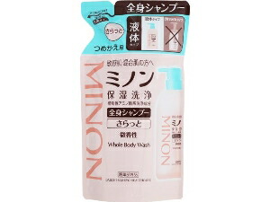 6～10個仕掛ける まとめ買い第一三共 ミノン 体制シャンプー さらっと印字機 詰替 上半身石ケン詰替え用 2階建てバス 上半身世話をする 人はだ世話をする 380ml