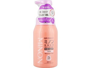 6～10個仕掛ける まとめ買い第一三共 ミノン 五体シャンプー 泡手合い 上半身石ケン 二階建てバス 上半身世話をする 素はだ世話をする 500ml