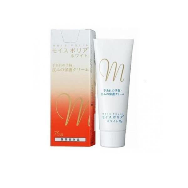 6～10個仕掛ける まとめ買い日本ケミファ モイスポリアホワイト  お手々皮膚軟化剤 ジェル お手々世話をする 素はだ世話をする 75g