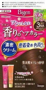 6～10個セット まとめ買い ホーユー ビゲン 香りのヘアカラー クリーム 3NA 白髪用ヘアカラー ヘアカラー ヘアケア 40+40g