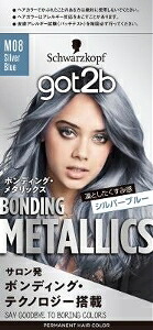 6～10個仕掛ける まとめ買い【治療薬部外品】got2b ボンディング メタリックス 髪の毛色つや しろがね色青み ++ Sﾌﾞﾙｰ 55+110ml