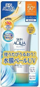 6～10個セット まとめ買い ロート製薬 スキンアクア スーパーモイスチャーエッセンス UVカット 日やけ止め サンケア UVケア スキンケア ｴｯｾﾝｽ 80g