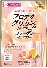 6～10個仕かける まとめ買い常盤薬品工業 ビューパワー プロテオグリカン\u0026コラーゲン ジェリー 32p 平衡にする栄養物食料雑貨類 栄養物助けること食料雑貨類 栄養物ドリンク 思わしい食料雑貨類 32P コラーゲン-ダイエット・健康-サプリメント