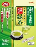 6~10個セット まとめ買い日清 食事のおともに 緑茶 食物繊維入り × 7g×60本|NicoBase