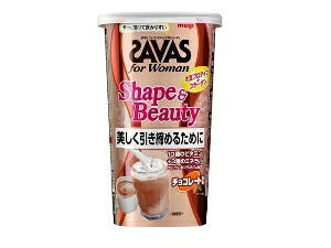 6~10個セット まとめ買いザバス シェイプ&ビューティ チョコレート風味 231g|NicoBase