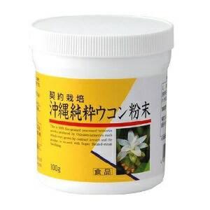 6～10個セット まとめ買い リケン 沖縄純粋ウコン粉末 100g