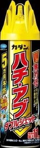 6～10個仕掛ける まとめ買いフマキラー カダン ハチ アブダブルジェット 殺虫剤 殺虫吹きつける 480ml