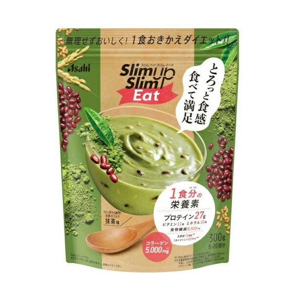 6～10個書き割り まとめ買いスリムアップスリム イート 抹茶味 300g