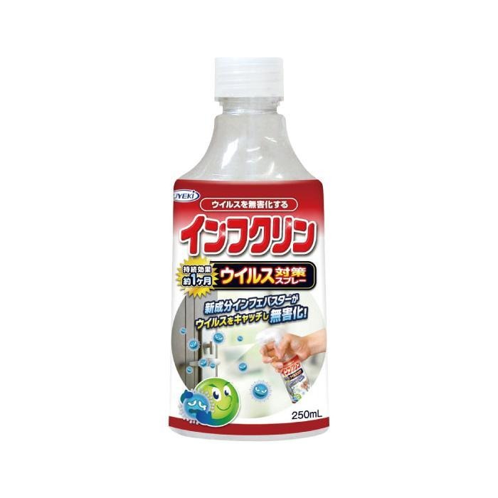 6～10個仕掛ける まとめ買い インフクリン 吹きつける手合い 付替用 250ml