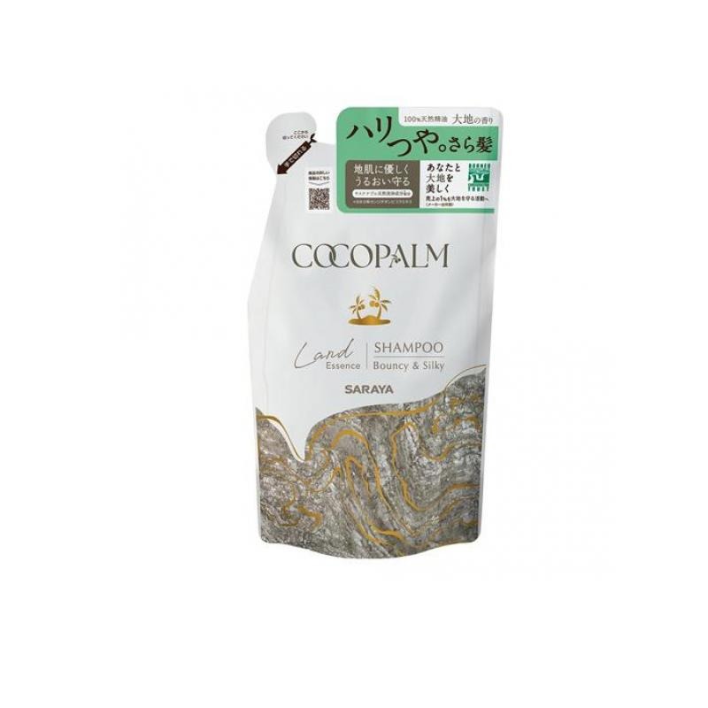 6～10個仕掛ける まとめ買い サラヤ ココパーム 地びた抽出エキス シャンプー 詰替用 380ml