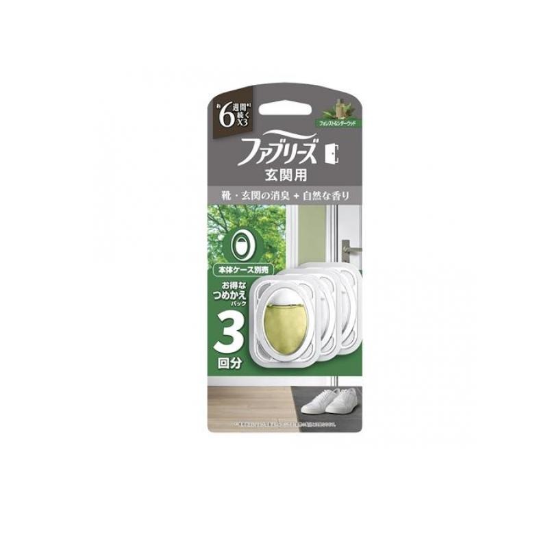 6～10個仕掛ける まとめ買い ファブリーズ 消臭芳ばしさ剤 部屋の入り口用 詰替風呂敷き包み 7ml 3個入