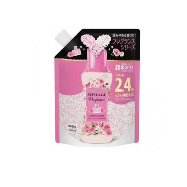 6～10個書き割り まとめ買い レノア アロマジュエル Perfume お洗い濯ぎの芳ばしさ後ばらいビーズ ブルーミング 詰替 特大 1040mL